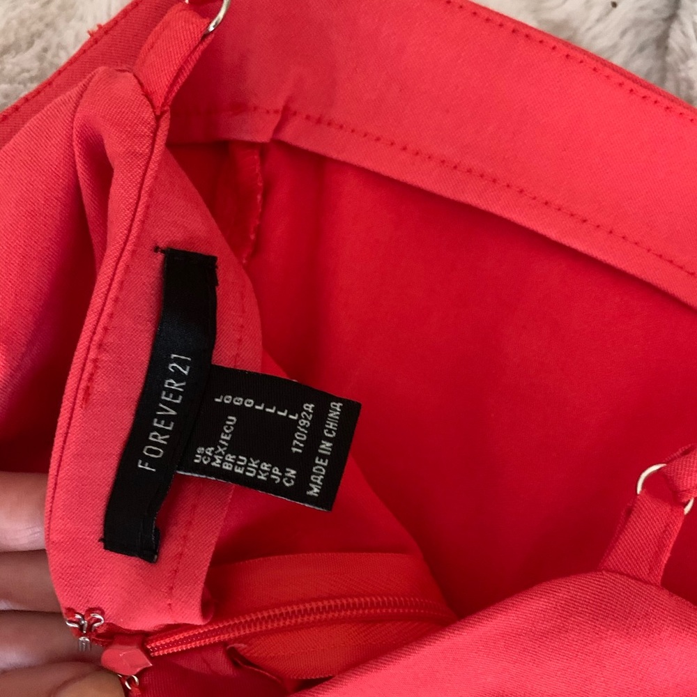 Forever 21 Coral Dress NWT - Picture 4 of 4